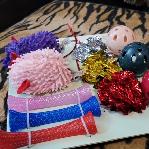 Multi-Pack Cat Toy Set - Colorful - Picture 2 of 2